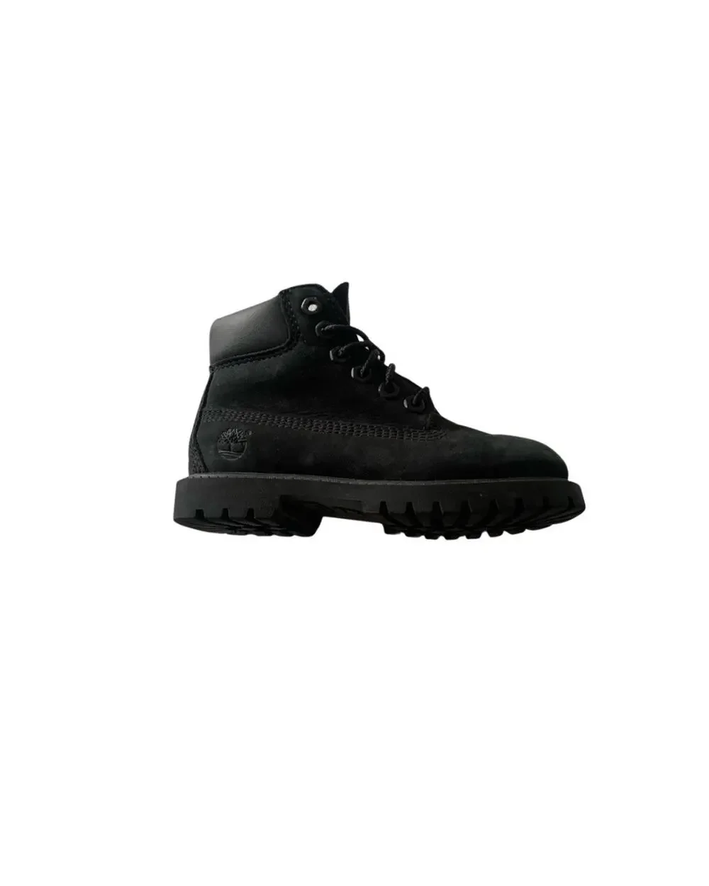 Timberland Premium 6-Inch Waterproof Boots Toddler Size 10C Black Nubuck